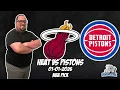 Miami Heat vs Detroit Pistons 26 NBA Free Picks Prediction NBA Betting Tips