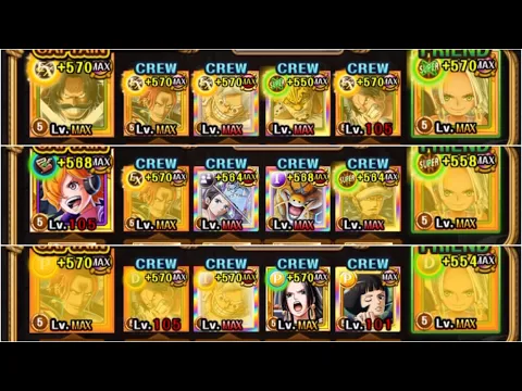 Download MP3 [OPTC] Kizuna vs. Four Emperors 10* - My own High Damage Teams for every Color (Anni Batch) (30+)