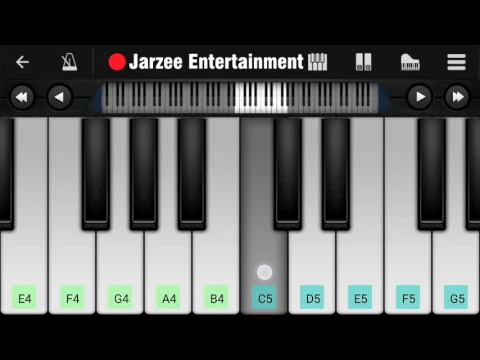 Download MP3 Aashiqui 2 theme Piano Tutorial on Mobile by Jarzee Entertainment