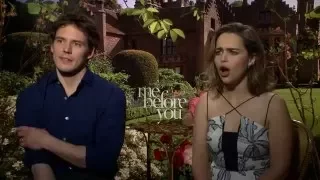 Emilia Clarke Sam Claflin Cry Together And Get Emotional On The Set Of ME BEFORE YOU 