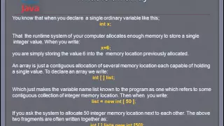 Java Array Concept in Sinhala Tutorial 16 HIGH