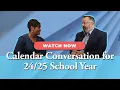Calendar Conversation for the VBCPS School Year
