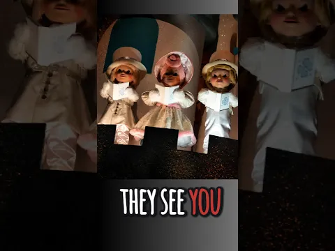 The Dolls Are Watching on It’s a Small World 😳 #Shorts