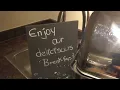 Breakfast at The Hampton Inn
