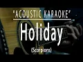 Download Lagu Holiday - Scorpions (Acoustic karaoke)