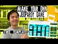Free Jeopardy Google Slides Template Jeopardy Game Maker Online