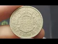 HALF CROWN 1956 Coin VALUE REVIEW