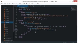 AngularJS Tutorial 16 http Service