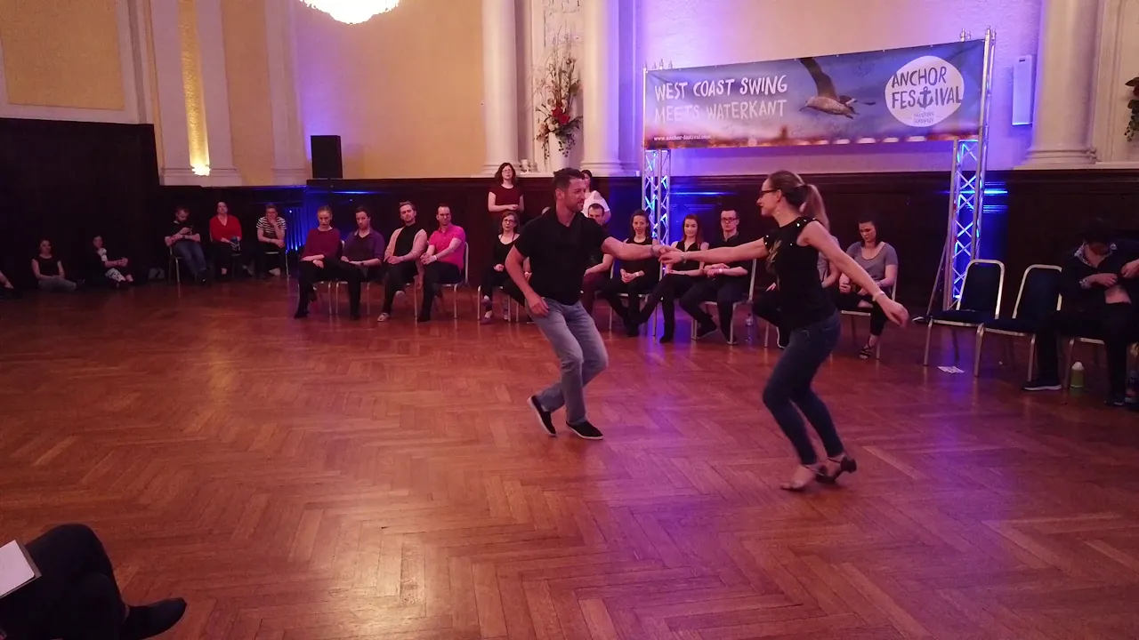 Doug Silton & Christelle Antenucci - 2nd place Strictly Open - Anchor Festival 2019