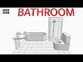 1DAY - 1CAD BATHROOM Tinkercad Design Project Education
