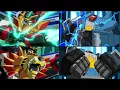 MEGAS XLR Combination Comparison Mecha anime showcase