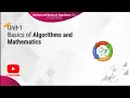 1 1 - Algorithm Characteristics