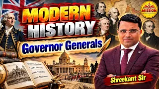 Modern History | Governor Generals of India | Complete History in One Shot - for Ssc | Si | Bssc