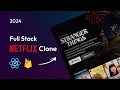 Full Stack Netflix Clone using React JS Firebase Build Website Like Netflix in React JS 2024