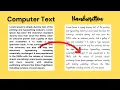 Convert Digital Writing to Handwritten with PYTHON Convert typed text to handwritten using python