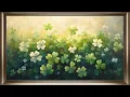Lucky Shamrock Frame TV Art St-Patrick s Day Screensaver For Your TV