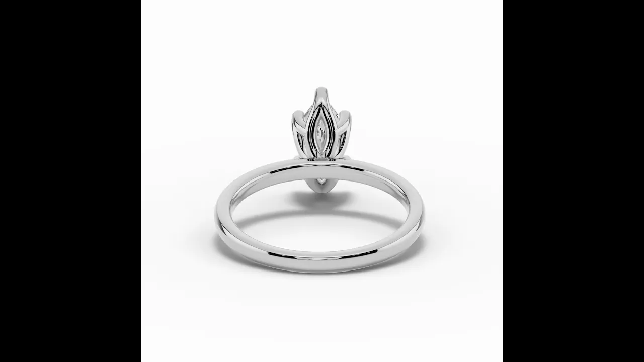 Marquise Lustre Solitaire