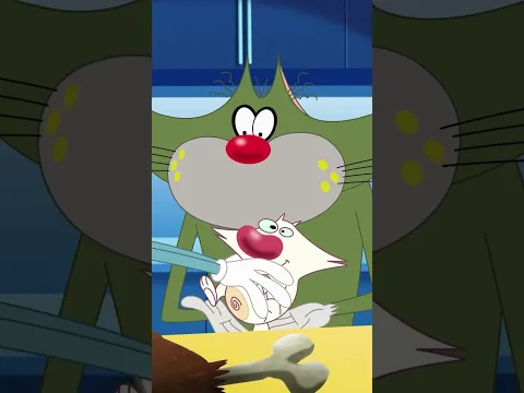 Oggy and Jack become babysitters #Shorts #oggy | Cartoons for kids
