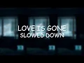 Lagu SLANDER - Love Is Gone ft. Dylan Matthew (Acoustic) (Slowed)