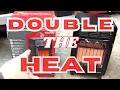 DOUBLE Garage Heat with 2X Mr Heater Cabinet Heaters MH18CH