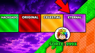 CHEGUEI na NOVA AREA SECRETA ETERNAL do kick a lucky block!!