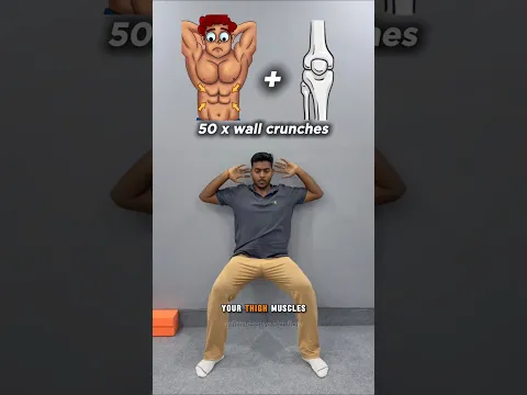 Daily ab workout: 50 reps to train your core and side abs.