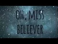 Download Lagu Twenty One Pilots - Oh, Ms Believer (Lyrics video)