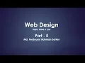 Part 5 - Web Design Using Basic HTML CSS Bangla Tutorial