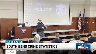 South Bend Police Department hosts crime statistics meeting sees overall drop in crime