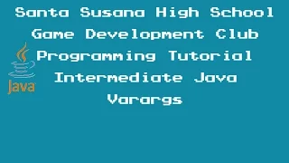 Programming Tutorial 39 - Intermediate Java