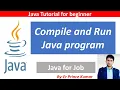 How to Compile and Run Java Program from Command Prompt