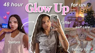 48 HOUR GLOW UP 🎀✨ metamorfoza & reset przed studiami
