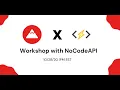 Getting Started with NoCodeAPI