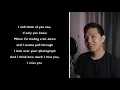 Location Unknown (Male Part Only - Karaoke) - HONNE ft. BEKA