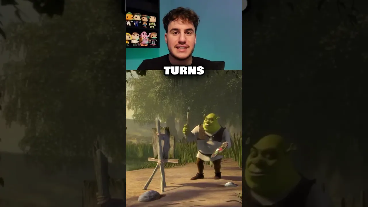 THIS SHOCKED ME ABOUT SHREK #shrek #movies #behindthescenes #animation #moviescene poster