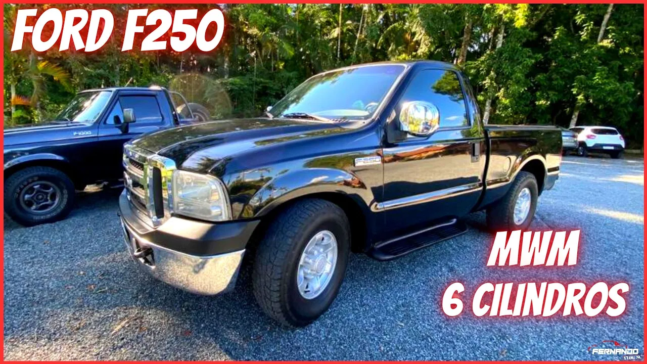 *À VENDA* FORD F250 2004 MOTOR 6 CILINDROS FAMOSO MWM *BICHO BRUTO*