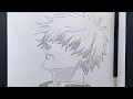 How To Draw Gojo Satoru From Jujutsu Kaisen Easy Pencil Sketch Anime Drawing