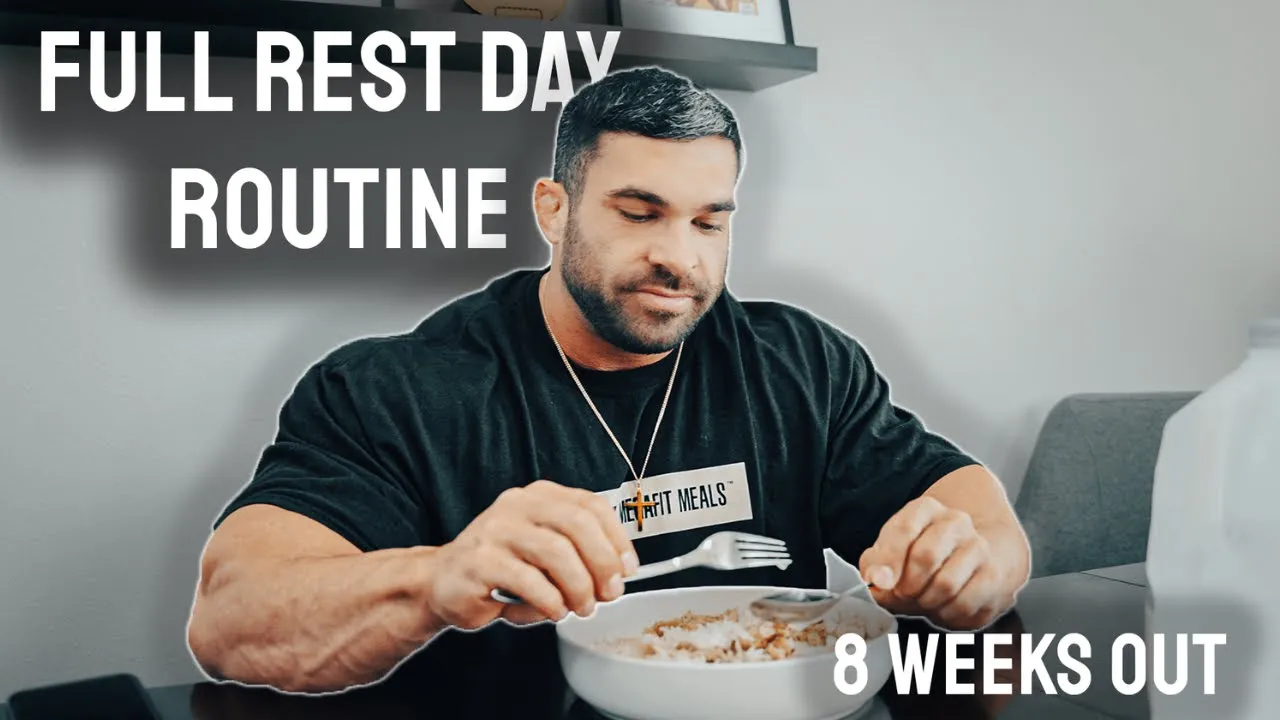 Full Rest Day Routine | 8 Weeks Out | 2023 Mr. Olympia