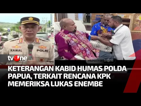 Polda Papua Siap Bantu KPK Membawa Lukas Enembe untuk Diperiksa