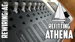 Sail Life – Rewiring the AC, source select panel and insulating the aft cabin  – DIY sailboat refit