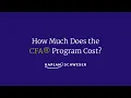 How Much Does the CFA Program Cost