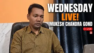 mukesh chandra gond is live 215