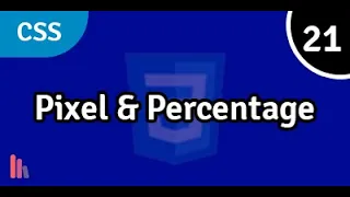 What is Pixel and Percentage in CSS CSS Units Tutorial Percentage Pixel