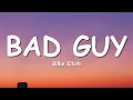 Billie Eilish - bad guy (Lyrics)
