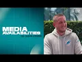 QB Quinn Ewers meets with the media Miami Dolphins