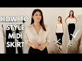 HOW TO STYLE MIDI SKIRT WITH TOPS SHOES I Midi Pencil Skirt Do Don t