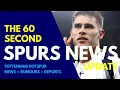 THE 60 SECOND SPURS NEWS UPDATE: Moersen to be Appointed, van de Ven \