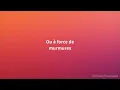 Star Academy - Au bout de mes rêves (Paroles)