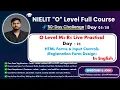 O Level M2-R5 Live Practical Day 05 HTML Forms Input Controls Registration Form Design