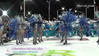 show de bateria comparsa rafaga 2025 6 noche del carnaval de concordia el mas pasional del pais